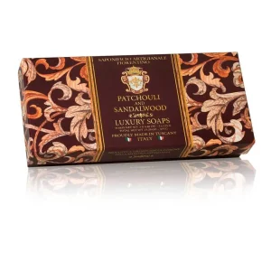 Cofanetto 3 Saponi Patchouli e Sandalo Saponificio Artigianale Fiorentino