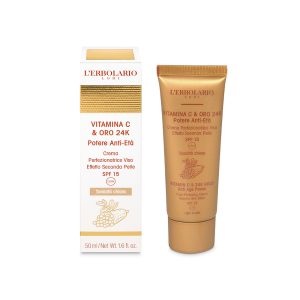 Vitamina C & Oro 24K Crema Perfezionatrice Viso tonalità chiara di Erbolario
