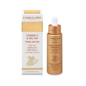 Vitamina C & Oro 24K Siero Viso di Erbolario