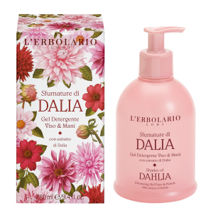 Sfumature di Dalia Gel Detergente Viso Mani di Erbolario