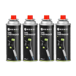 Confezione 4 cartucce gas butano per bruciatore