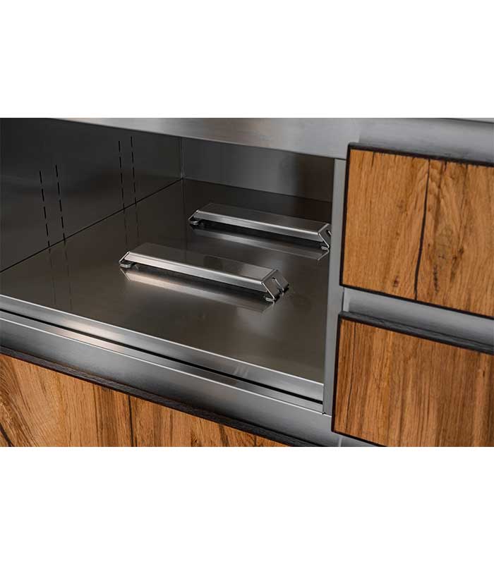Kamado Kitchen – Carrello per barbecue BBQ Grill - immagine 8