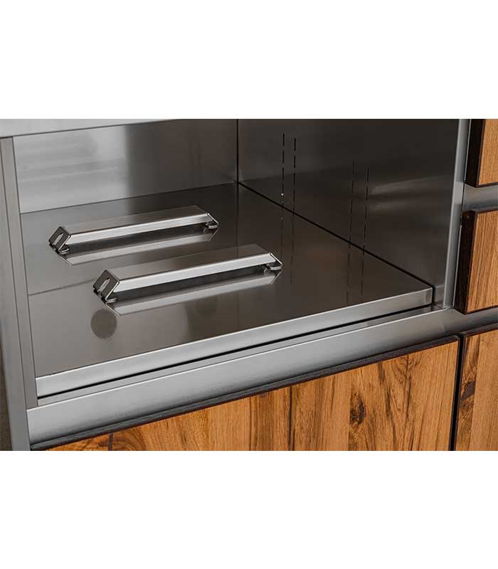 Kamado Kitchen – Carrello per barbecue BBQ Grill - immagine 9