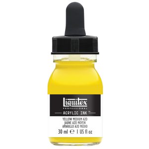 Inchiostri Acrilici Liquitex – 30ML – GIALLO MEDIO