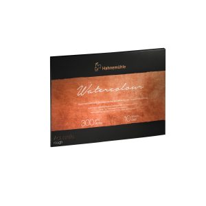 Hahnemuhle blocco Watercolour The Collection 300 gsm 100%cotone grana ruvida 30 x 40 10 fg