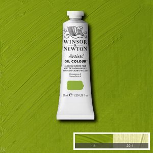 Colori ad Olio extra-fini Winsor & Newton “Artists” da 37ml – VERDE DI CADMIO PALLIDO – 084