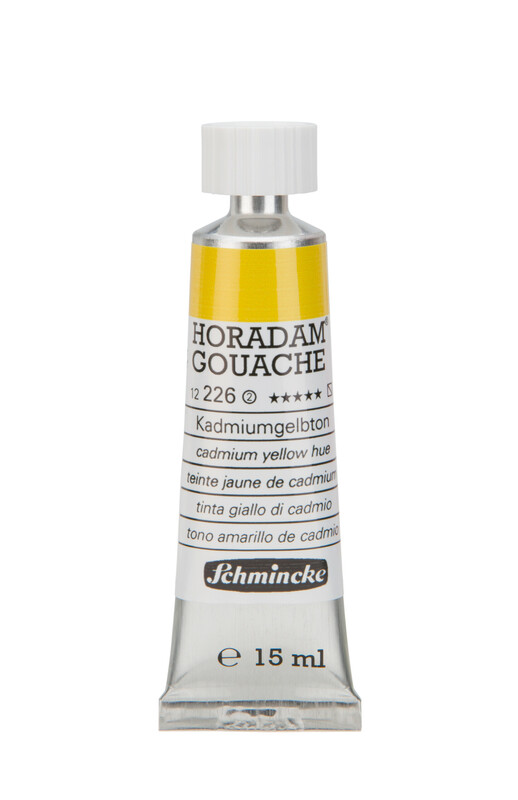 Colore a tempera Schmincke GOUACHE HORADAM da 15ml – CADMIUM YELLOW HUE – 226 – s.2