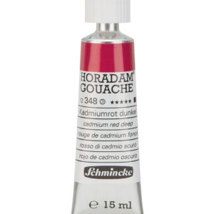 Colore a tempera Schmincke GOUACHE HORADAM da 15ml – CADMIUM RED DEEP – 348 – s.3