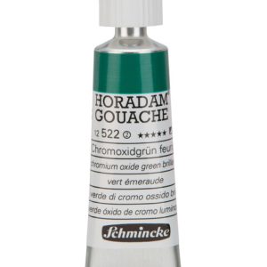 Colore a tempera Schmincke GOUACHE HORADAM da 15ml – CHROMIUM OXIDE GREEN BRILL. – 522 – s.2